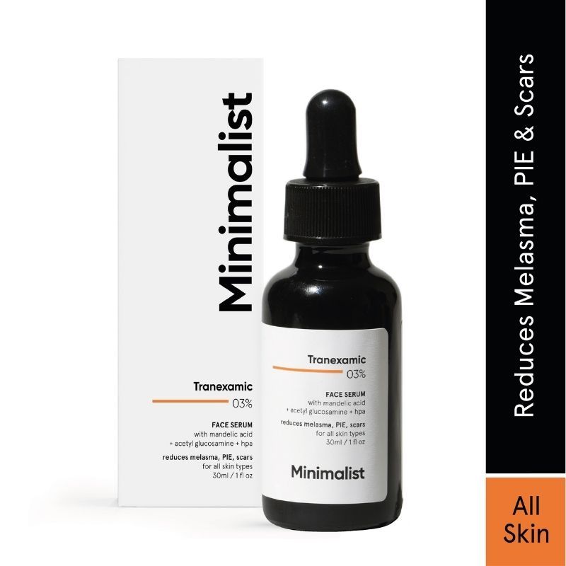 Minimalist 3Percentage Tranexamic Acid Serum For Melasma, Acne Scars, Hyperpigmentation Or Erythema (Pih/Pie) (30Ml)-6