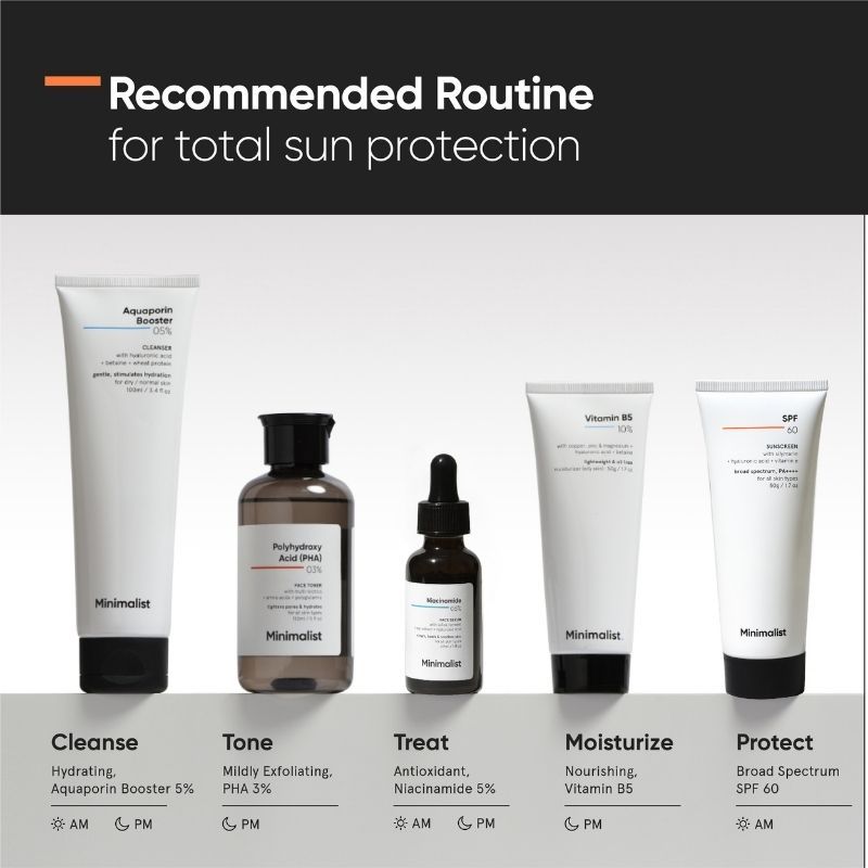 Minimalist Spf 60 Pa ++++ Sunscreen With Antioxidant Silymarin,Senstive Skin, Acne & Pregnancy Safe (50Gm)-4