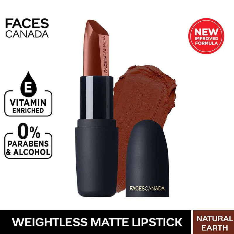 Faces Canada Weightless Matte Finish Lipstick (4.5Gm)-23
