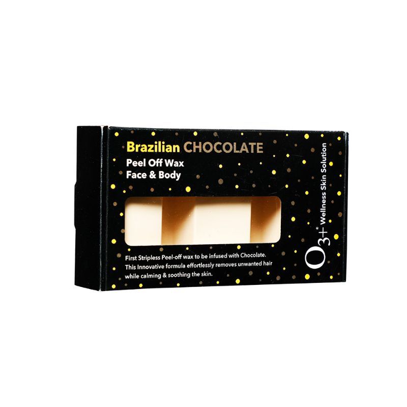 O3+ Brazilian Chocolate Peel Off Wax (165 G)