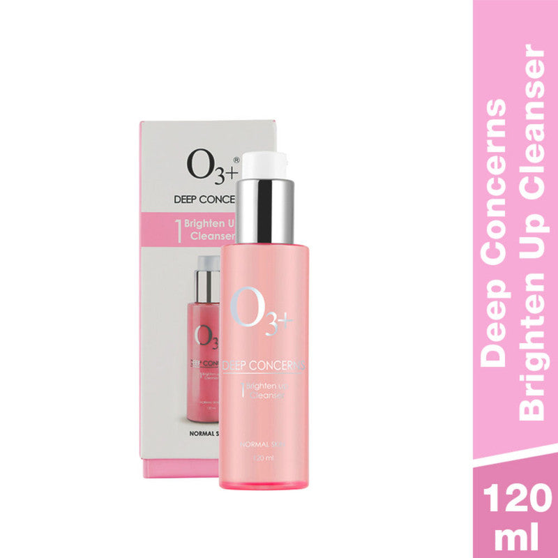 O3+ Brighten Up Cleanser For Sensitive & All Skin Type (120Ml)
