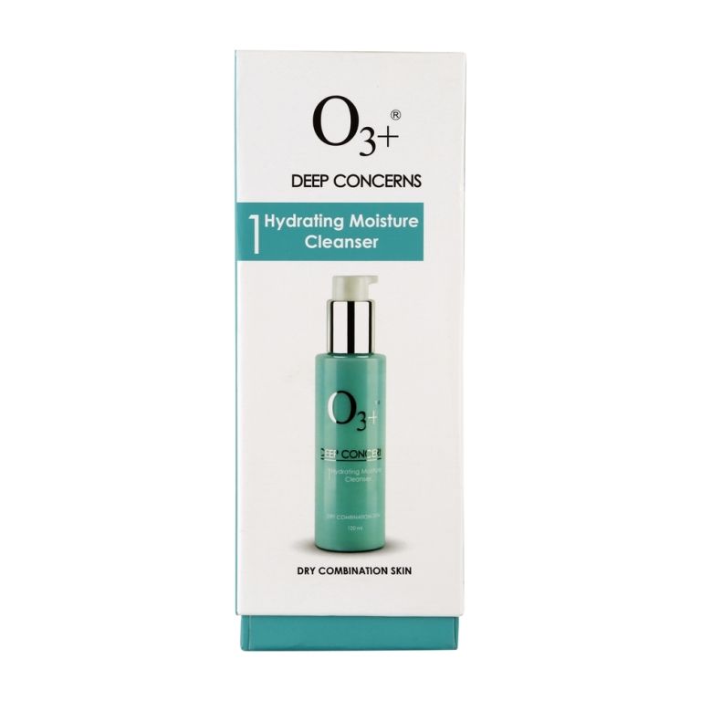O3+ Deep Concern 1Hydrating Moisture Cleanser Dry Combination Skin (120Ml)-2
