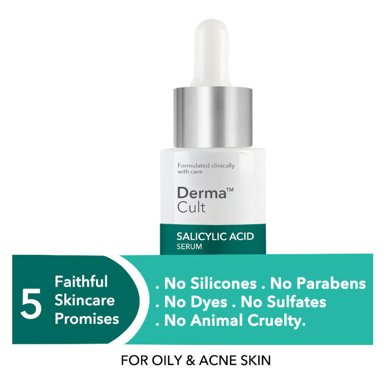 O3+ Derma Cult 2% Salicylic Acid Serum For Acne, Blackheads, Pore Tightening & Oil Control (30Ml)-2