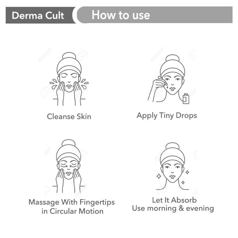 O3+ Derma Cult 2% Salicylic Acid Serum For Acne, Blackheads, Pore Tightening & Oil Control (30Ml)-3
