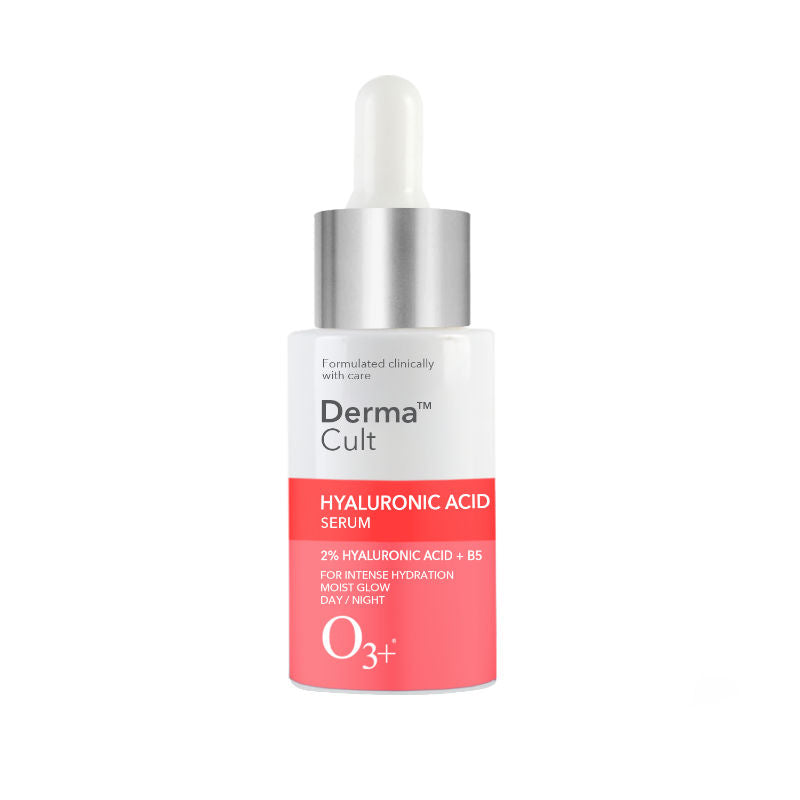 O3+ Derma Cult 2% Hyaluronic Acid Serum For Intense Hydration, Finelines & Glow With B5 (30Ml)-2