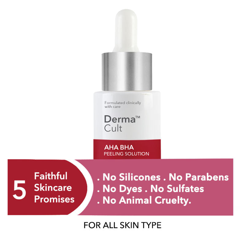 O3+ Derma Cult 25% Aha + Bha 2% Peeling Solution For Glowing Skin And Pore Cleansing (30Ml)