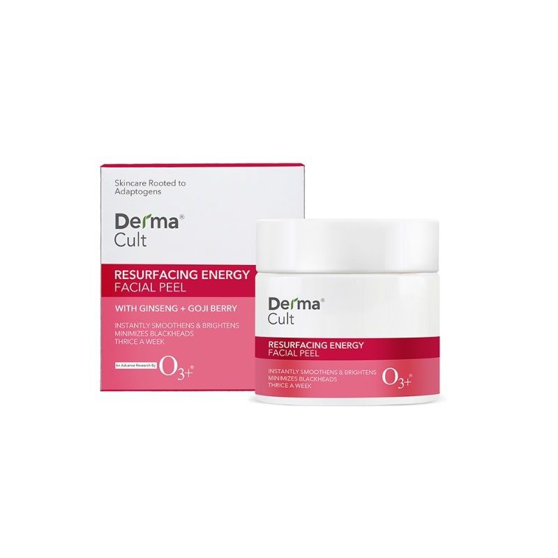 O3+ Derma Cult Resurfacing Energy Facial Peel For Instant Brightening + Adaptogen (40 G)-7