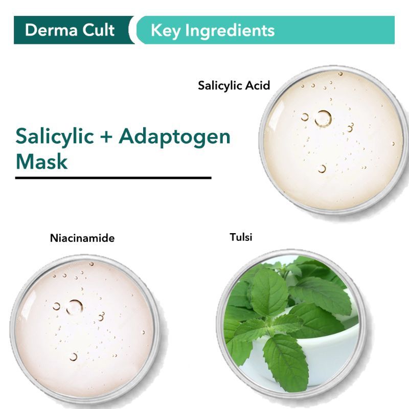 O3+ Derma Cult Salicylic + Adaptogen Mask For Acne Marks & Tan Removal (40 G)-4