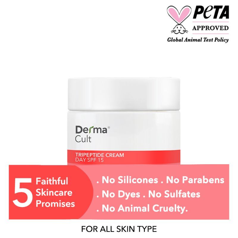 O3+ Derma Cult Tripeptide Cream For Anti Ageing And Plump Glow Skin With Spf 15 + Adaptogen (40 G)-2