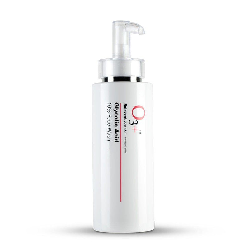 O3+ Glycolic Acid 10 % Face Wash (350Ml)