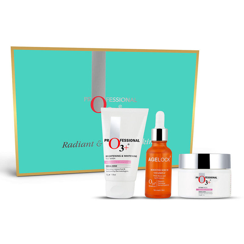 O3+ Instant Facial Glow Kit Radiant & Glowing Skin (80Ml+50Gm)