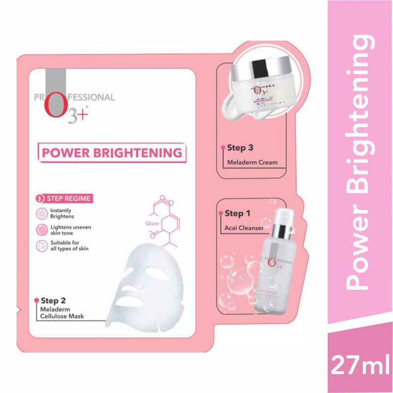 O3+ Instant Home Facial Power Brightening (25Ml + 4G)-3