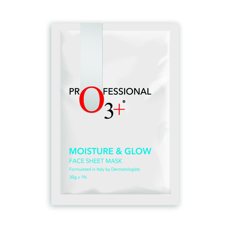 O3+ Moisture & Glow Face Sheet Mask (30G)