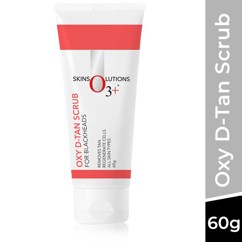 O3+ Oxy D-Tan Scrub For Blackheads (60 G)