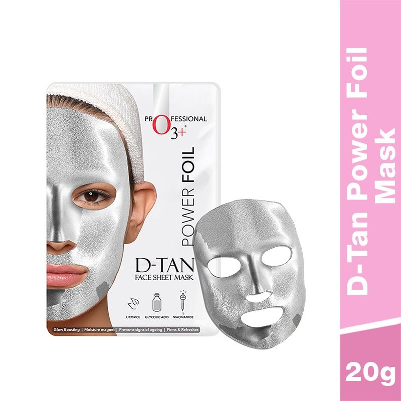 O3+ Power Foil D-Tan Face Sheet Mask (20Ml)