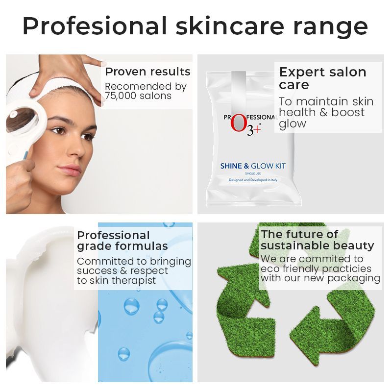 O3+ Shine & Glow Facial Kit For Instant Glow (32Gm+6Ml)-6