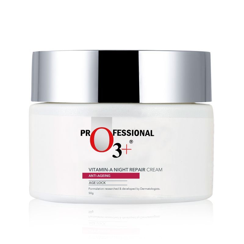 O3+ Vitamin-A Night Repair Anti-Ageing Cream (50Gm)-6