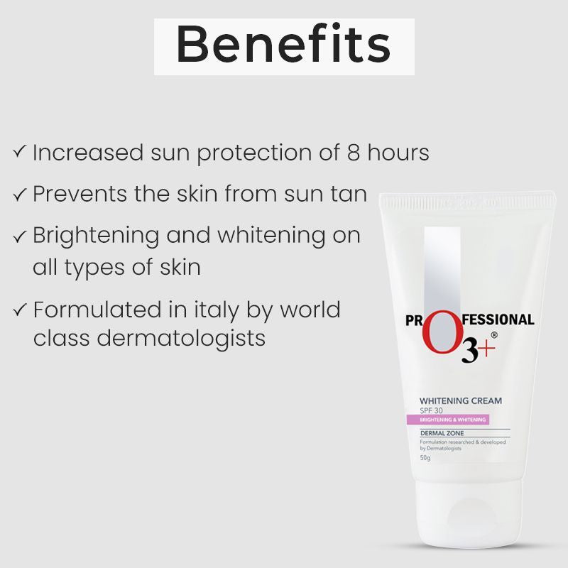 O3+ Whitening Spf 30 Skin Brightening & Glow Boosting Cream (50Gm)-3