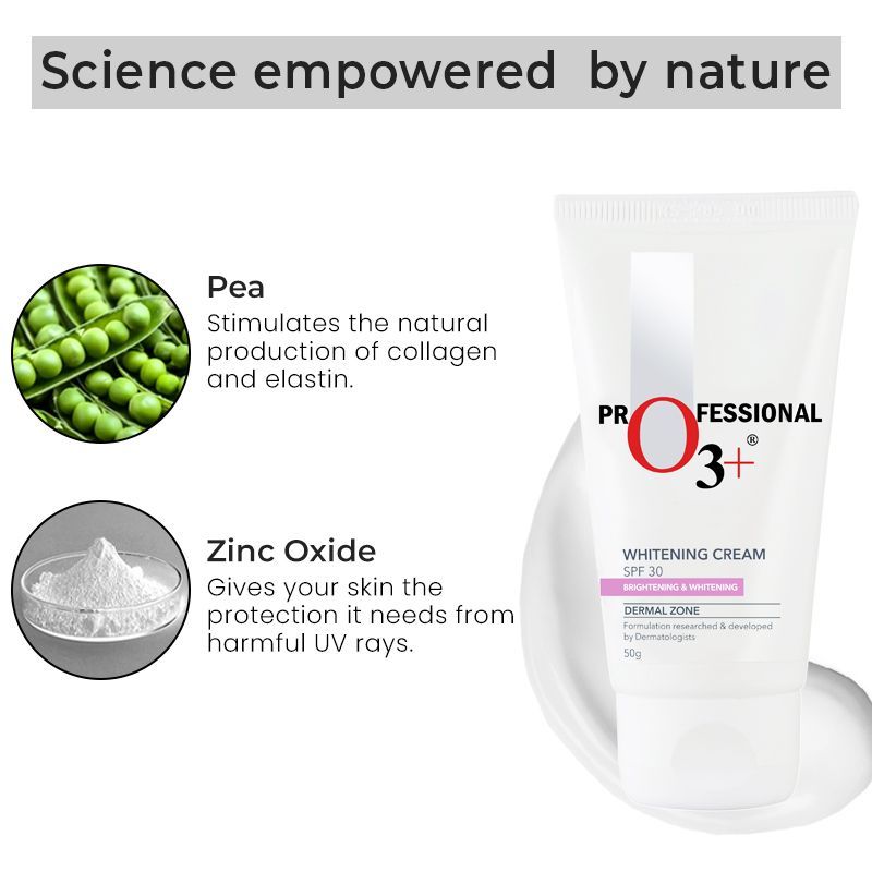 O3+ Whitening Spf 30 Skin Brightening & Glow Boosting Cream (50Gm)-4