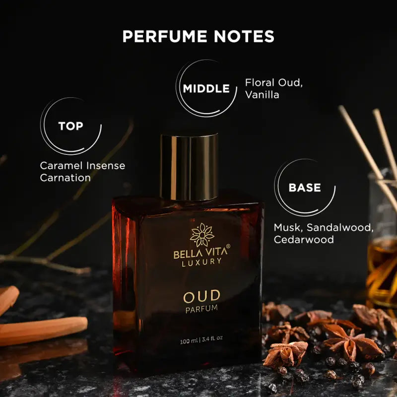 Bella Vita Oud Unisex Luxury Perfume, 100Ml-3