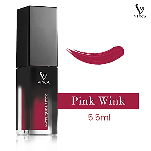Vinca Matte Liquid Lipstick-Pink Wink