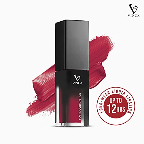 Vinca Matte Liquid Lipstick-Pink Wink-3