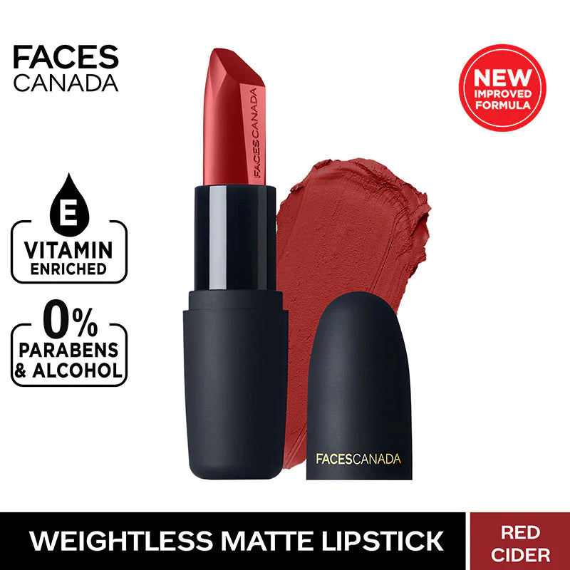 Faces Canada Weightless Matte Finish Lipstick (4.5Gm)-26