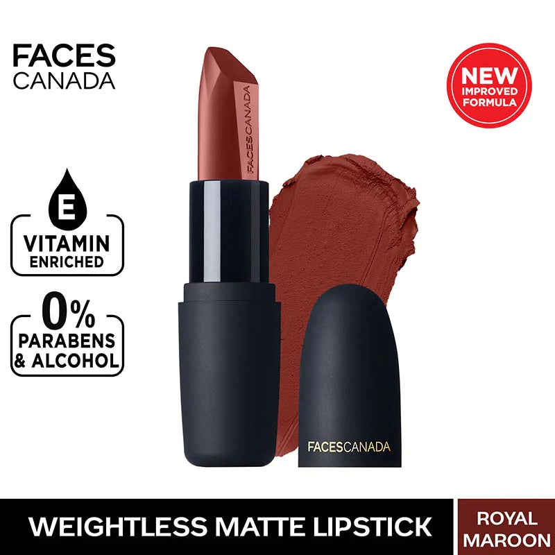 Faces Canada Weightless Matte Finish Lipstick (4.5Gm)-28