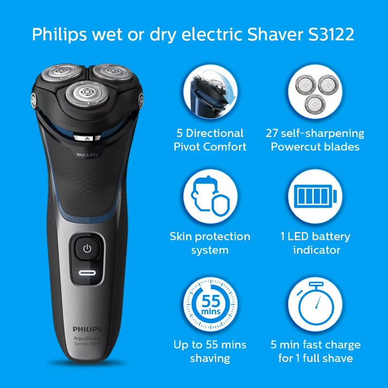 Philips Electric Shaver(S3122/55)-2