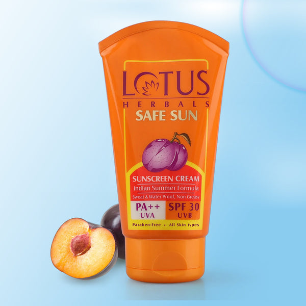 Lotus Herbals Safe Sun Sunscreen Cream SPF 30 PA++100g