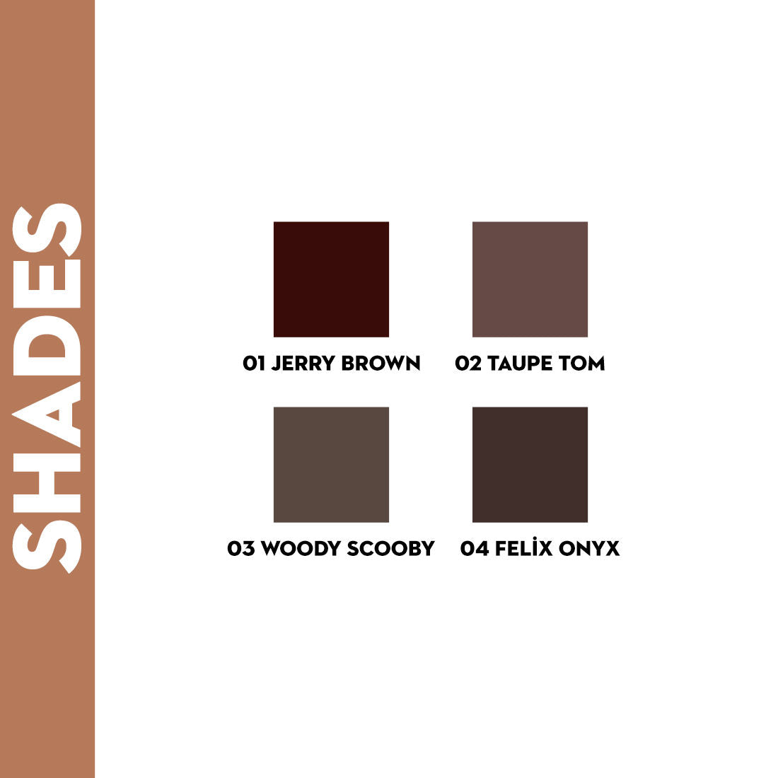 Sugar Arch Arrival Brow Definer - 01 Jerry Brown (Medium Brown) (0.35G)-4