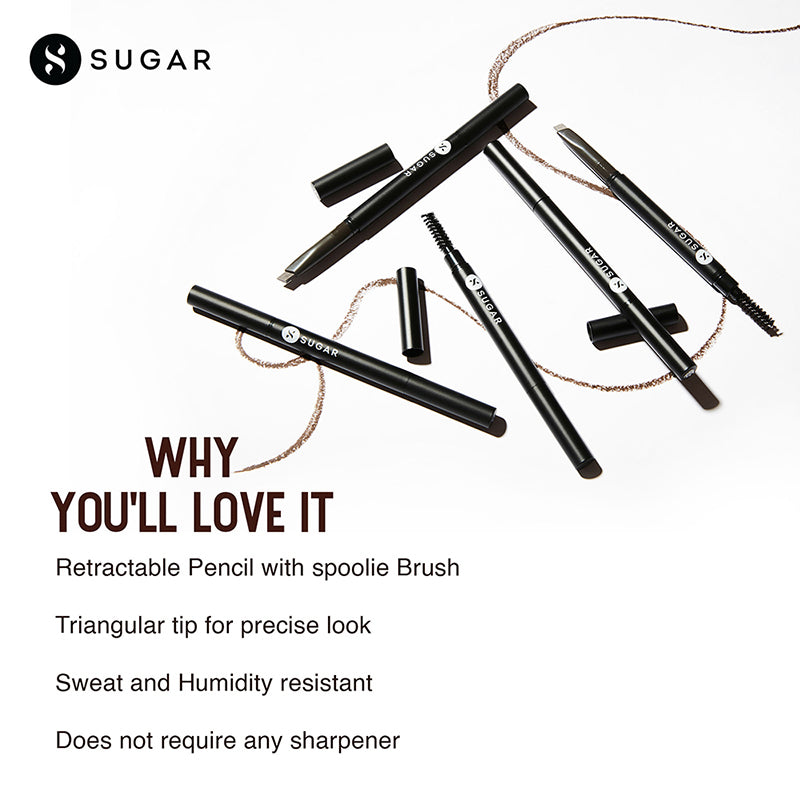 Sugar Arch Arrival Brow Definer - 02 Taupe Tom (Grey Brown) (0.35G)-4