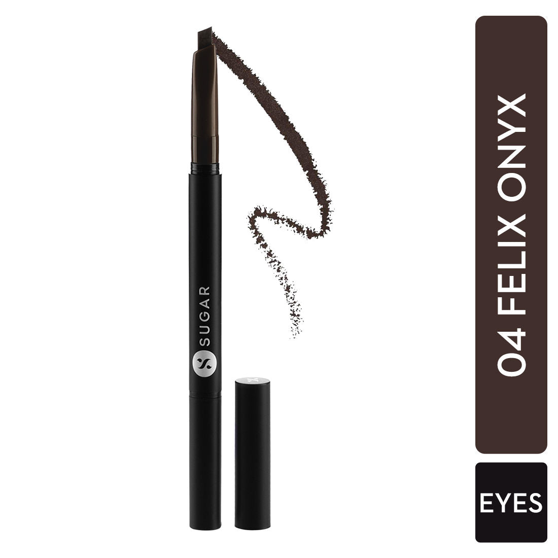 Sugar Arch Arrival Brow Definer - 04 Felix Onyx (Dark Blackish Brown) (0.35G)