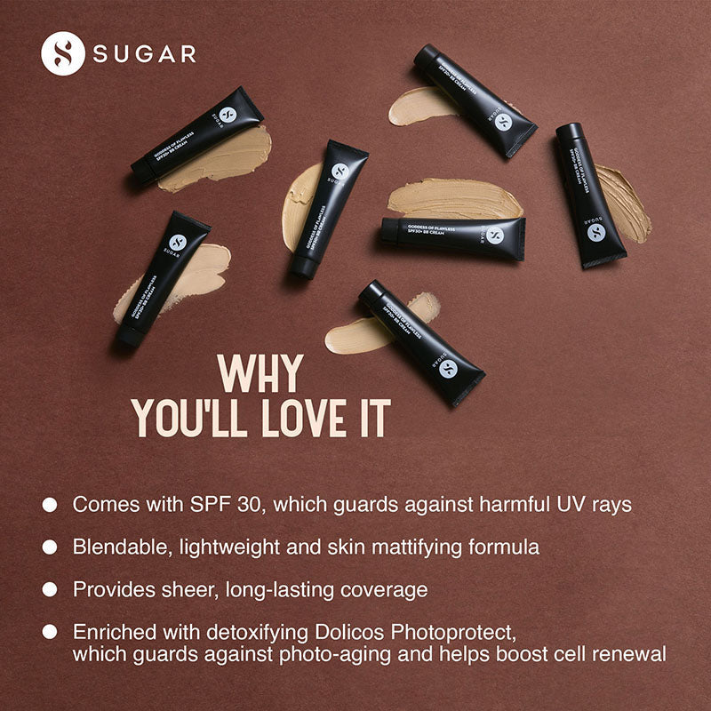Sugar Goddess Of Flawless Spf30+ Bb Cream - 42 Glace (Medium Beige) (25Ml)-3