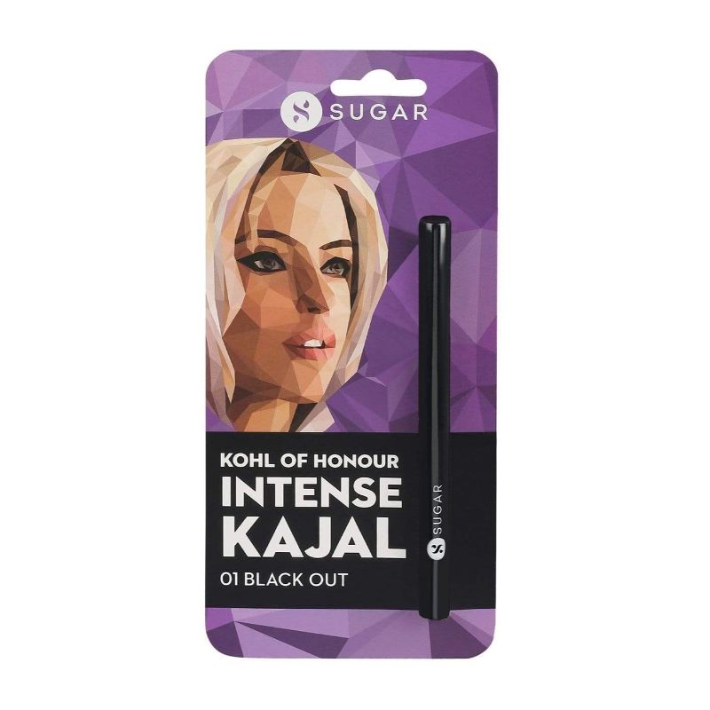 Sugar Kohl Of Honour Intense Kajal - 01 Black Out (Single Blister) (0.25Gm)