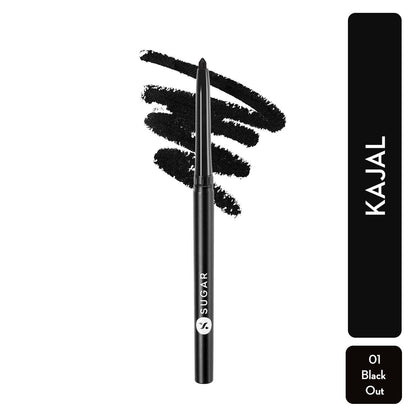 Sugar Kohl Of Honour Intense Kajal - 01 Black Out (Single Blister) (0.25Gm)-4