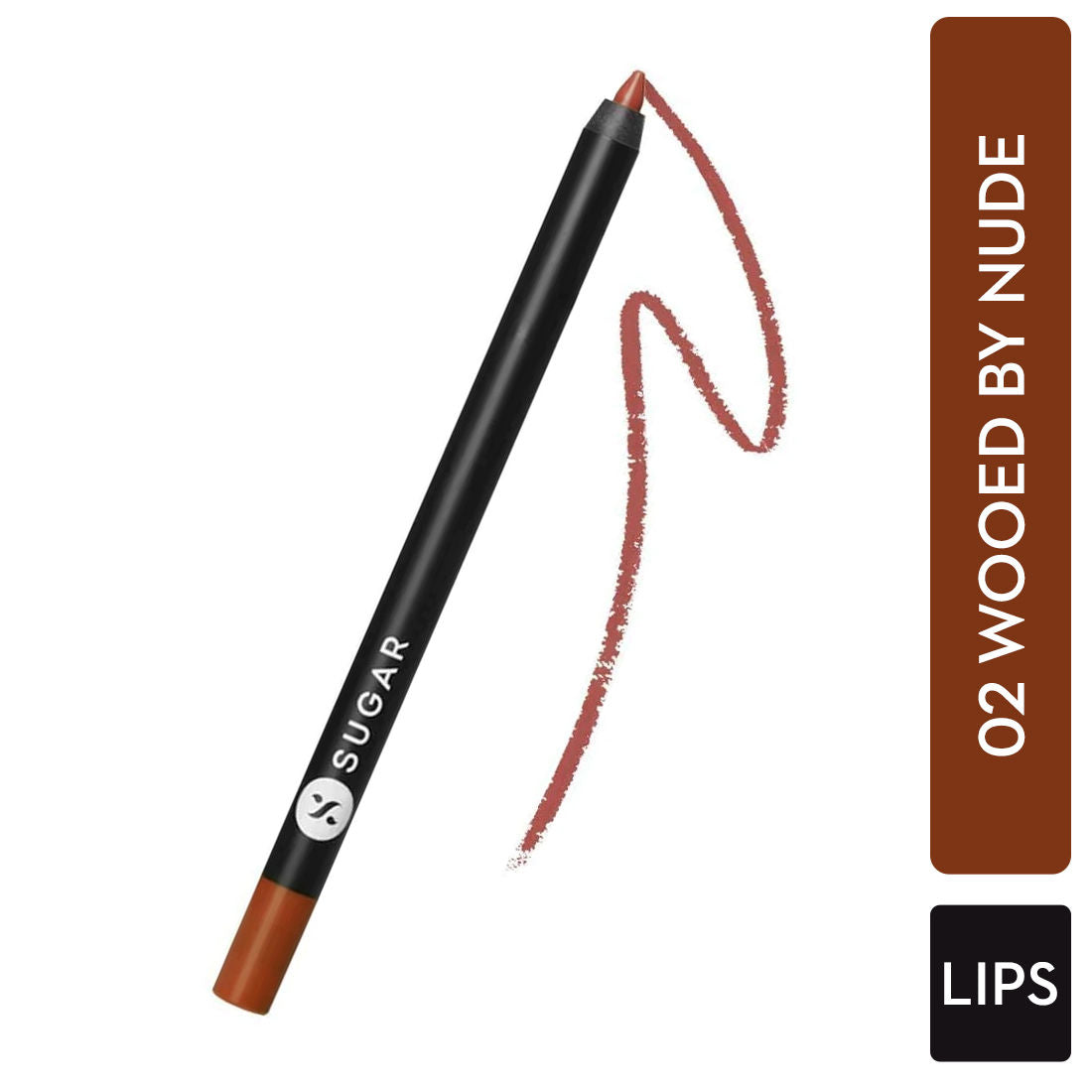 Sugar Lipping On The Edge Lip Liner - 02 Wooed By Nude (1.2G)