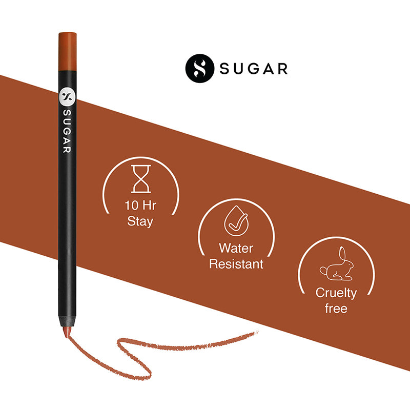 Sugar Lipping On The Edge Lip Liner - 02 Wooed By Nude (1.2G)-8