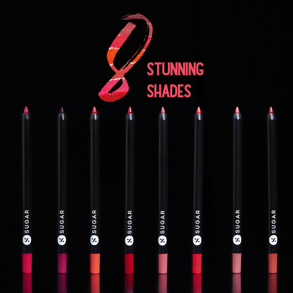 Sugar Lipping On The Edge Lip Liner With Free Sharpener - 07 Fiery Berry (1.2G)-5