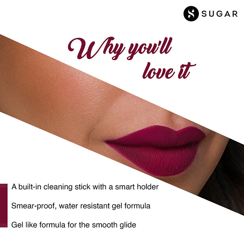 Sugar Lipping On The Edge Lip Liner With Free Sharpener - 07 Fiery Berry (1.2G)-6