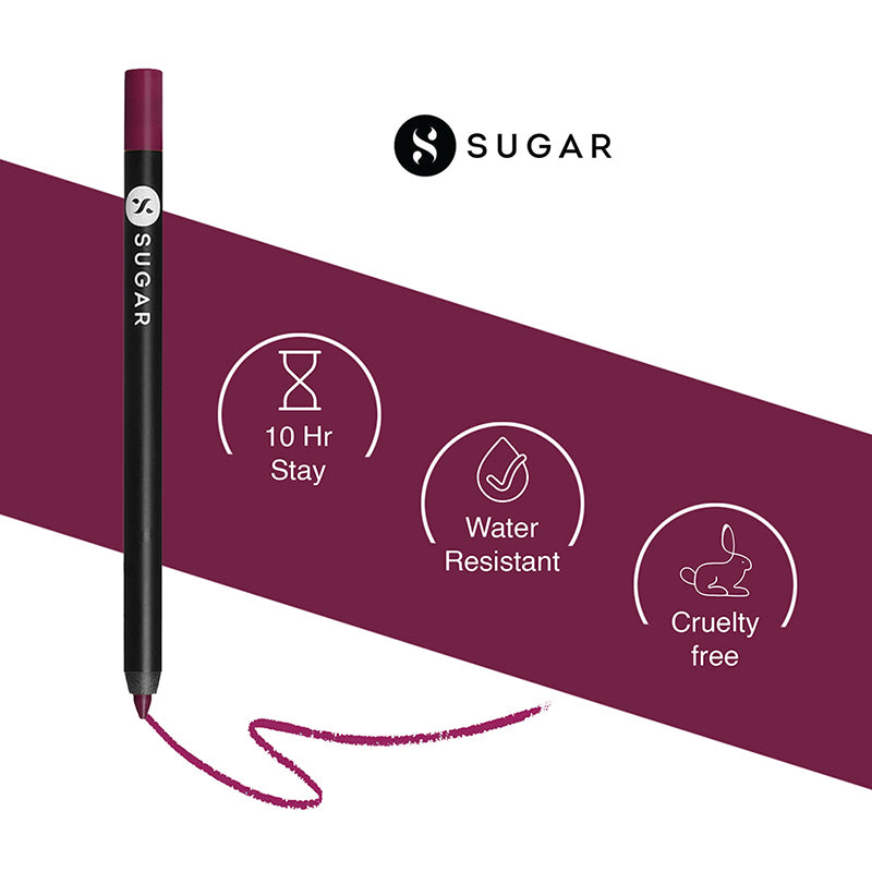 Sugar Lipping On The Edge Lip Liner With Free Sharpener - 07 Fiery Berry (1.2G)-9