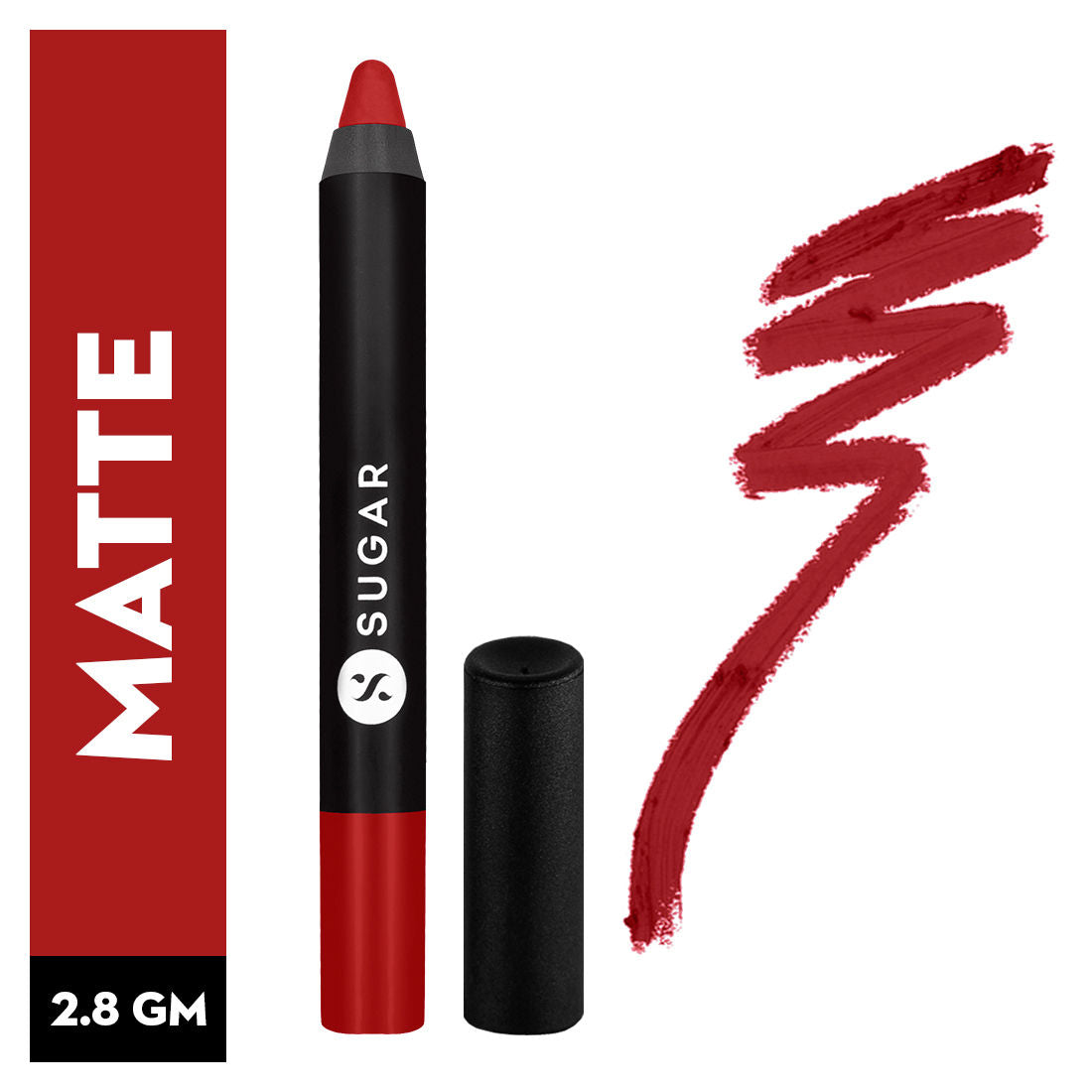 Sugar Matte As Hell Crayon Lipstick With Free Sharpener - 17 Brandy Harrington (2.8G)-5