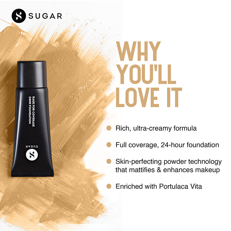 Sugar Rage For Coverage 24Hr Foundation - 20 Galao (25Ml)-3