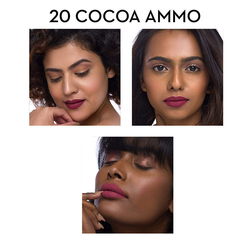 Sugar Smudge Me Not Liquid Lipstick - 20 Cocoa Ammo (4.5Ml)-5