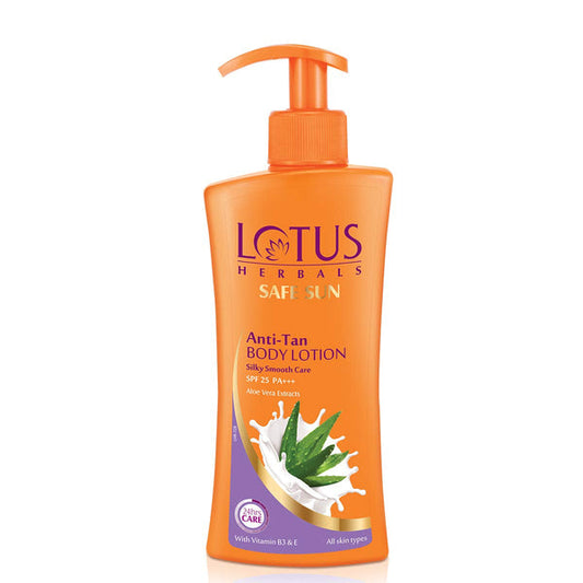 Lotus Herbals Safe Sun Anti-Tan Body lotion SPF-25