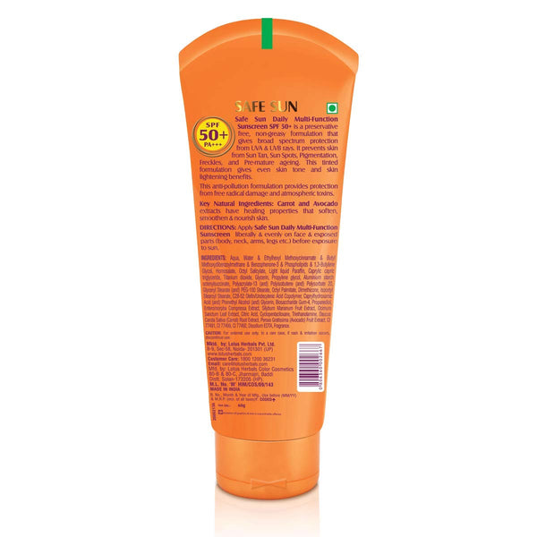 Lotus Herbals Safe Sun Daily Multi-Function SPF-50 PA+++