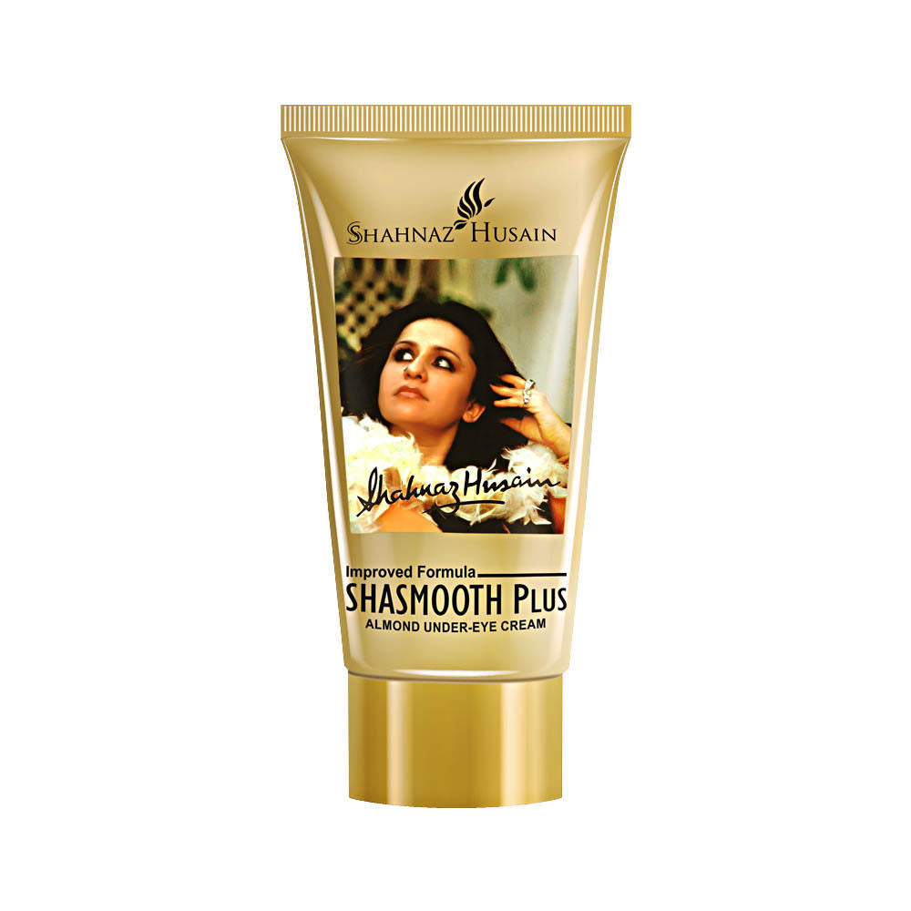 Shahnaz Husain Improved Formula Shasmooth Plus Almond Under-Eye Cream (40Gm)