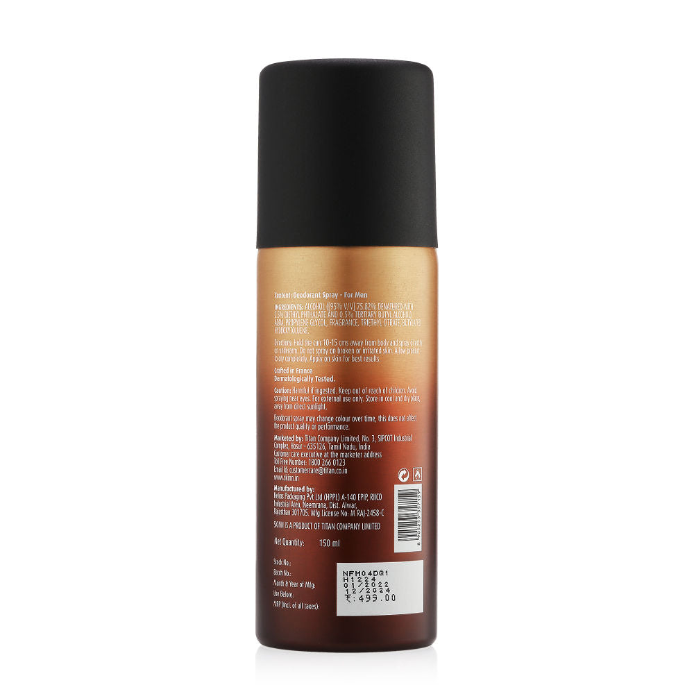 Skinn By Titan Escapade Forest Rouge Deodorant Spray (150Ml)-2