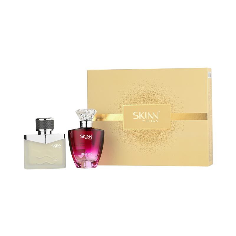 Skinn By Titan Raw And Celeste Perfumes (Pack Of 2) (100Ml)