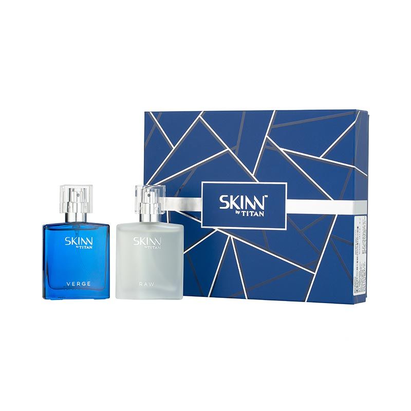 Skinn By Titan Raw and Verge Nos Perfumes For Men EDP (50ml)
